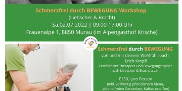 Workshop „Schmerzfrei durch Bewegung“ nach Liebscher & Bracht
